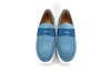 Sneaker Penny Loafers - light blue suede view 3