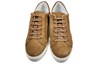 Luxury Suede Sneakers - cognac view 3