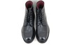 Captain Lace-Up Boots - black leather view 3