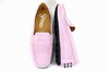 Mocassins Penny Loafers - pink suede view 4