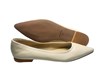 Pointy Ballerina Shoes - cream view 4