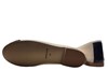 Supple patent nose ballerina - pale beige leather view 4