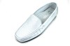 Italian moccasins - silver view 4