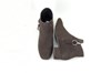 Modern Low Heel Ankle Boots - brown view 4