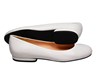 White Pumps Low Heels - Wedding Shoes view 4