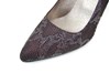 Exclusive heels - bordeaux grey black view 4