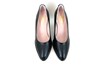 Black Pointed Pumps with Sturdy Heels view 4