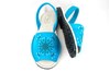 Spanish Glitter Sandals - Turquoise view 4