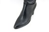 Pointed elastic leather boots view 4
