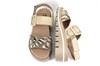 Comfortable Beige Sandals Removable Insoles view 4