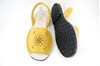 Spanish Glitter Sandals - yellow view 4