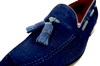 Tassel loafers - blue view 4