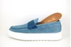 Sneaker Penny Loafers - light blue suede view 4