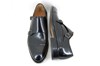 Luxury Business Men's Shoes with Buckles - black view 4