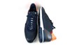Luxury Leather Sneakers - Blue view 4