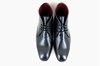 Stylish half high men's shoes - black view 4