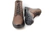 Combat Lace-up Boots - brown leather view 4