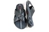 Crotch Strap Slippers - black view 4