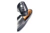 Stravers black Italian mocassins view 5