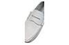 Stravers white leather mocassins ladies view 5