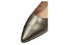 Ballerina shoes pointed nose -bronze metallic leather view 5