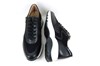Trendy Sneakers with Zipper - black view 5