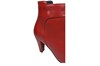 Ankle boots with style - red leather view 5