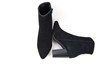 Pointed short boots - black suede view 5