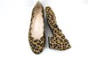 Leopard pumps low heels view 5