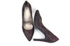 Exclusive heels - bordeaux grey black view 5