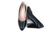 Black Pointed Pumps with Sturdy Heels view 5