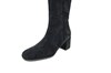 Elegant Knee High Boots Block Heel - black view 5