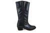 Long Tall High Western Boots - black leather view 5