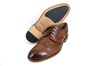 Derby brogues for men - brown view 5