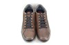 Comfortable Sneakers with Zipper - brown view 5