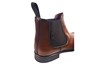 Dress Chelsea Boots for Men - cognac brown leather view 5