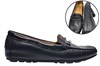 Mocassins Drivers shoes -black silver view 6