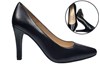 Black Pumps with Pointy Nose view 6