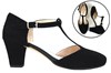 Pumps with T-strap Salsa - black view 6