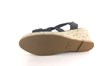 Espadrilles Sandals with Wedge Heels - black view 6