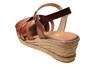 Espadrilles duostrap leather and suede - brown view 6