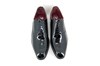 Patent leather tuxedo shoes - black view 6