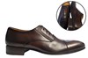 Neat men shoe -brown leather view 6