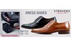 Stylish dress mens shoes - chestnut brown view 6