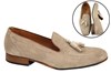 Tassel Loafers -beige suede view 6