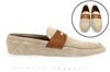 Sneaker Penny Loafers - beige suede view 6