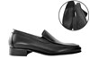 Full leather loafers men - black view 6