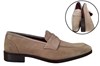 Men's shoes slip-on - sand-coloured suede view 6
