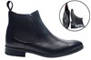 Dress Chelsea Boots for Men - black leather view 6