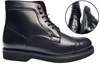 Captain Lace-Up Boots - black leather view 6